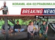 Langit Prabumulih Tak Menentu, TNI-Polri Hadir Jaga Warga Tanjung Raman