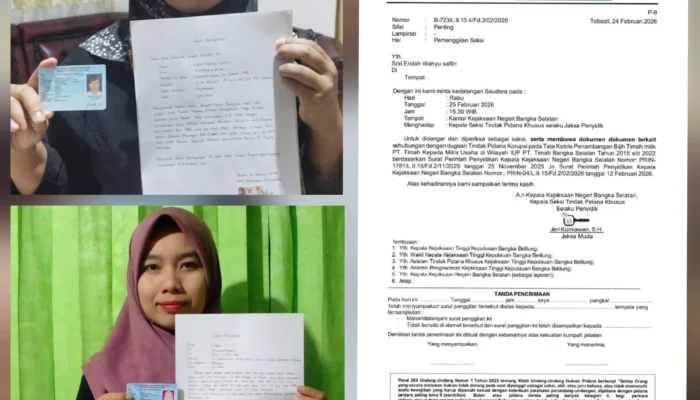 Ruri Jumar Saef Ketua Tim Astacita Presiden RI Terima Pengaduan Warga Toboali Terkait Dugaan Kriminalisasi oleh Oknum Kejari Bangka Selatan