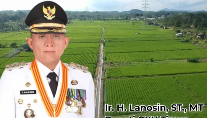 Ketua Team Astacita Presiden Republik Indonesia Apresiasi Capaian Implementasi Program Kedaulatan Pangan Bupati OKU Timur Ir. H. Lanosin, ST.,MT