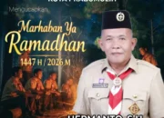 Sambut Ramadhan 1447 H, Kwarcab Pramuka Prabumulih Ajak Anggota Tingkatkan Ketaqwaan dan Kepedulian Sosial