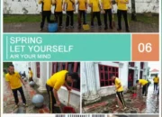 Tindak Lanjut Arahan Presiden Prabowo, Polda Sumsel Bersihkan Museum Sultan Mahmud Badarudin II dalam Program Korve