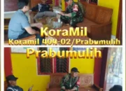 Babinsa Desa Sinar Rambang Laksanakan Komsos Bahas Keamanan Ramadhan 1447 H/2026