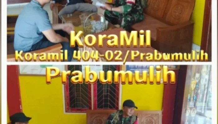 Babinsa Desa Sinar Rambang Laksanakan Komsos Bahas Keamanan Ramadhan 1447 H/2026