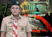 Ketua Kwarcab Pramuka Ucapkan Selamat Idul Fitri 1447 H: Satukan Hati, Kokohkan Persaudaraan, Gapai Kemenangan