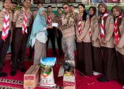 Semarak Ramadhan, Saka Bhayangkara SMAN 2 Prabumulih Tebar Kebahagiaan dan Santunan di Panti Asuhan Wahdini Sukajadi