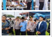 “Nyago Bumi Sriwijaya Aman Bae” Kapolri Pimpin Apel Besar Ojol & Buruh, Ketua KSPSI Sumsel Beri Apresiasi