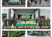 Bulan Ramadhan Penuh Kasih dan Berkah Koramil 404-07/Muara Enim dan Persit KCK Bagikan 150 Paket Takjil