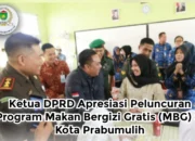 Ketua DPRD Apresiasi Peluncuran Program Makan Bergizi Gratis (MBG) di Kota Prabumulih