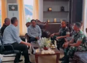 Ketua DPRD Kota Prabumulih Terima Kunjungan dan Silaturrahmi Danyon Zipur 2/SG