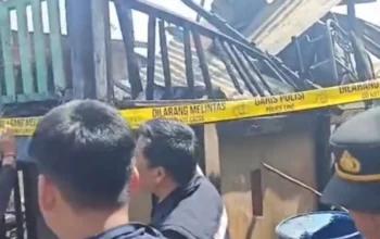 Satu Rumah dan Empat Bedeng di Keramasan Ludes Terbakar, Motor dan Emas Ikut Hangus