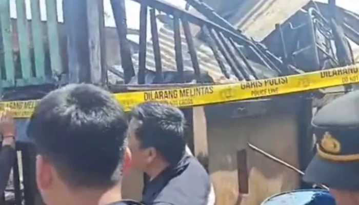 Satu Rumah dan Empat Bedeng di Keramasan Ludes Terbakar, Motor dan Emas Ikut Hangus