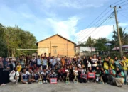Komitmen PT TeL Dorong Generasi Muda Lewat Turnamen Voli Desa Siku