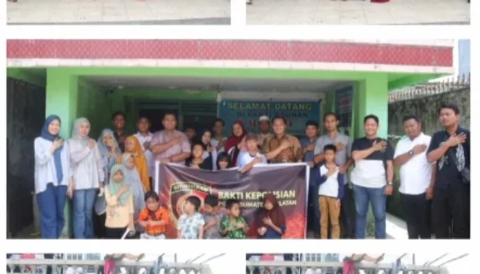 Sambut Hari Bhayangkara ke-80, Dit Intelkam Polda Sumsel Gelar Bhakti Sosial di Panti Asuhan Al Kahfi