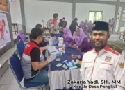 Menjelang Wisuda Lansia, Kepala Desa Pangkul Adakan Pemeriksaan Kesehatan Gratis dan Permainan Seru