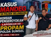Kasus Pengeroyokan Mandeg, Korban Lapor ke Propam Polda Sumsel