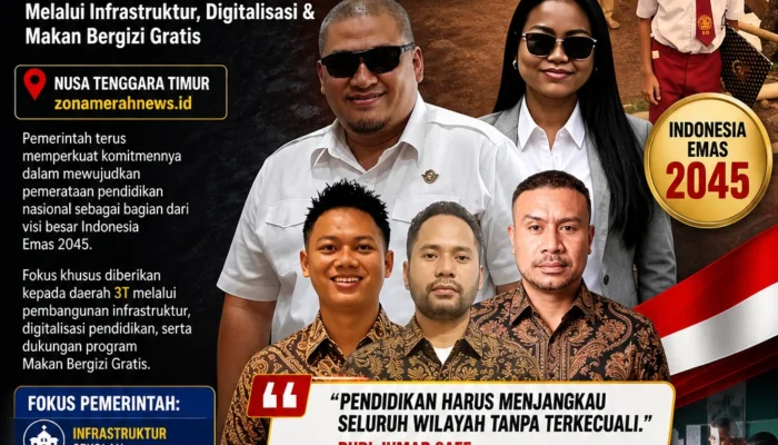 SIARAN PERS RESMI RURI JUMAR SAEF KETUA TEAM NAWACITA – ASTACITA PRSIDEN REPUBLIK INDONESIA PERKUAT PEMERATAAN PENDIDIKAN DI DAERAH TERTINGGAL MENUJU INDONESIA EMAS 2045
