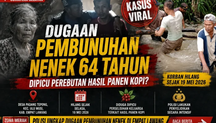 Diduga Dipicu Perselisihan Panen Kopi, Menantu di Empat Lawang Diamankan Polisi