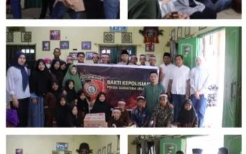 Peringati Hari Bhayangkara ke-80, Dit Intelkam Polda Sumsel Gelar Bakti Sosial di Panti Asuhan