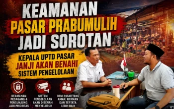 Keamanan Pasar Prabumulih Jadi Sorotan, Kepala UPTD Janji Benahi Sistem Pengelolaan