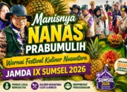 Manisnya Nanas Prabumulih Warnai Festival Kuliner Nusantara Jamda IX Sumsel 2026