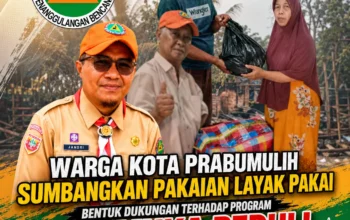 Warga Prabumulih Dukung Program Pramuka Peduli, Donasikan Pakaian Layak Pakai untuk Kesiapsiagaan Kemanusiaan