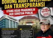 Utang Rp31 Miliar RSUD Prabumulih, Pimpinan Umum Zona Merah Dorong Audit Investigasi dan Transparansi