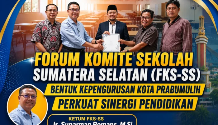 Perkuat Sinergi Pendidikan, FKS Sumsel Bentuk Kepengurusan di Prabumulih