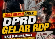 Zona Merah Mendesak DPRD Gelar RDP, Bahas Tanggung Jawab Dewas BLUD RSUD Prabumulih Atas Utang Rp31 Miliar