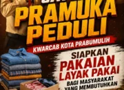 Satgas Pramuka Peduli Kwarcab Prabumulih Siap Salurkan Bantuan Pakaian Layak Pakai untuk Warga Membutuhkan