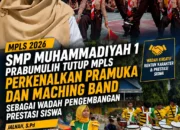 Tutup MPLS 2026, SMP Muhammadiyah 1 Prabumulih Perkenalkan Pramuka dan Marching Band sebagai Wadah Pengembangan Prestasi Siswa