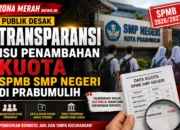 Publik Desak Transparansi Isu Penambahan Kuota SPMB SMP Negeri di Prabumulih