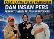 Hari Bhayangkara ke-80, Keakraban Kasat Lantas Polres Prabumulih dan Insan Pers Perkuat Sinergi Pelayanan Informasi