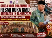 Sekda Kota Prabumulih Resmi Buka KMD Angkatan IX Tahun 2026, Cetak Pembina Pramuka yang Profesional dan Berkarakter