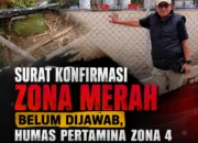 Surat Konfirmasi Zona Merah Belum Dijawab, Humas Pertamina Zona 4 Tak Kunjung Beri Respons