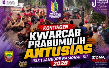 Kontingen Kwarcab Prabumulih Ikuti Jambore Nasional XII 2026, Peserta Antusias Ikuti Kegiatan