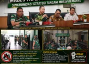 Rapat Karhutla Mabes TNI & Pemkab Muara Enim Sinkronisasi Strategi Tangani Musim Kemarau