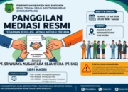 Disnakertrans Muba Fasilitasi Mediasi Perdana Perselisihan PT NSN dan SBPI KASBI