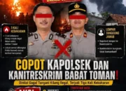 Tiga Kali Kilang Minyak Ilegal Terbakar Tanpa Tersangka, Barikade 98 Desak Kapolsek Babat Toman dan Kanit Reskrim Dicopot