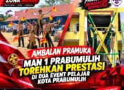 Ambalan Pramuka MAN 1 Prabumulih Torehkan Prestasi di Dua Event Pelajar Kota Prabumulih