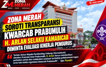 ZONA MERAH SOROTI TRANSPARANSI KWARCAB PRABUMULIH, H. ARLAN SELAKU KAMABICAB DIMINTA EVALUASI KINERJA PENGURUS