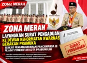 Zona Merah Layangkan Surat Pengaduan ke Dewan Kehormatan Kwarnas Gerakan Pramuka Terkait Penganugerahan Pancawarsa III Pejabat Pemerintah Kota Prabumulih